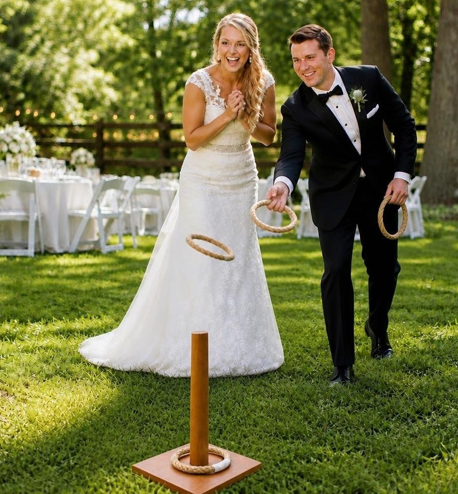 garden games for weddings